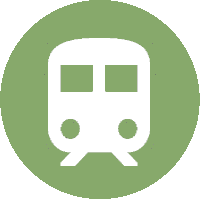 icon sustainable train